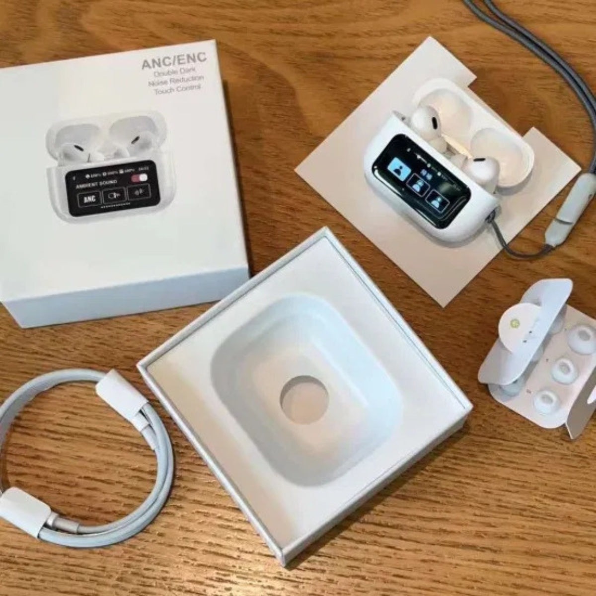 Wireless Earbuds Pro + LCD